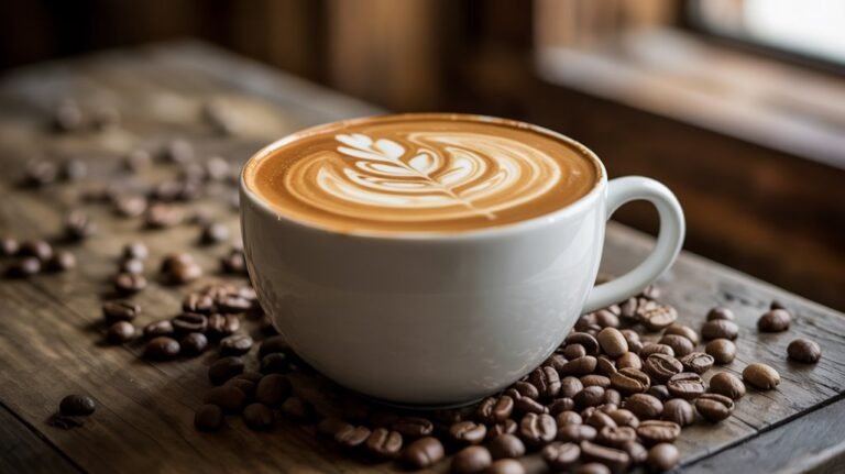 creamy blonde coffee delight